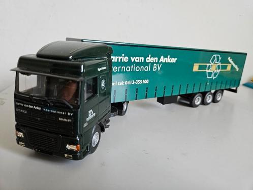 Lion car Daf XF Harrie van de Anker Veghel, Hobby en Vrije tijd, Modelauto's | 1:50, Zo goed als nieuw, Bus of Vrachtwagen, Lion Toys
