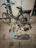 Spartamet met kenteken + onderdelen, Ophalen