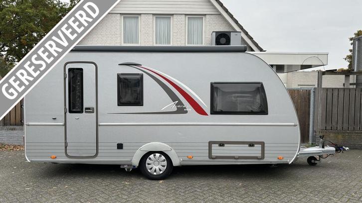 Bürstner Averso 450 TS Luifel/ Mover/Fietsdrager, Caravans en Kamperen, Caravans, Bedrijf, tot en met 4, 1000 - 1250 kg, Rondzit