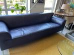 Leolux bank Pode leer indigo blauw 240x90, Huis en Inrichting, Ophalen, Gebruikt, Leer