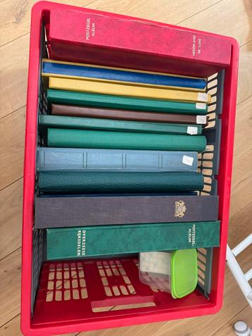 Postzegel verzameling - 16 boeken NL beschikbaar voor biedingen