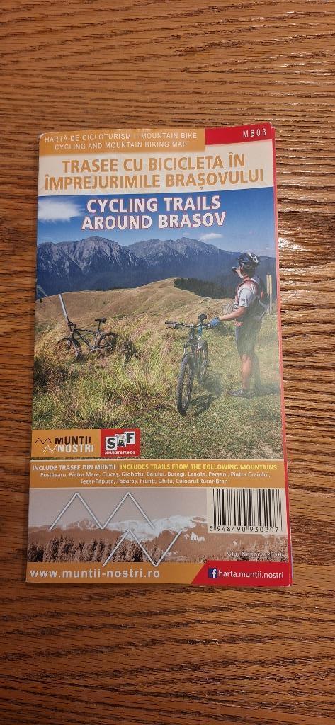 Bergroutekaart MTB Karpaten, Fietsen en Brommers, Fietsen | Mountainbikes en ATB, Nieuw, Overige merken, Fully, Ophalen of Verzenden