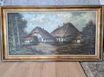 SCHILDERIJ GROOT MET LIJST, BREEDTE 133CM, HOOGTE 73 CM, Ophalen