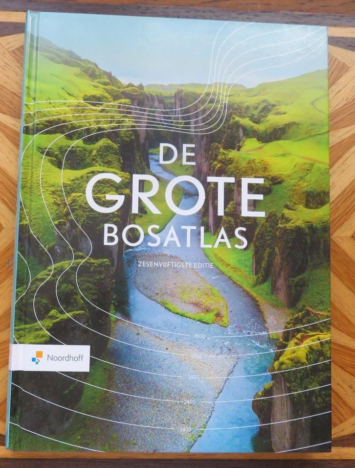 De Grote Bosatlas - zesenvijftigste editie, Boeken, Atlassen en Landkaarten, Zo goed als nieuw, Bosatlas, Wereld, 2000 tot heden