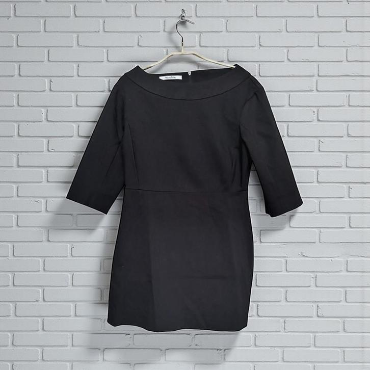 Vanilia Jurk Maat 42 Zwart Mini Goddess LBD Boothals Sjiek, Kleding | Dames, Jurken, Zo goed als nieuw, Maat 42/44 (L), Zwart