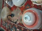 Lot vintage lampen, lampenkap, Huis en Inrichting, Gebruikt, ., Vintage, Ophalen of Verzenden