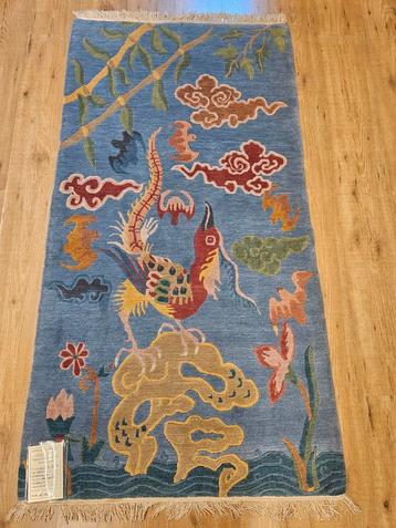 Handgeknoopt oosters tapijt nepal 177x88 beschikbaar voor biedingen