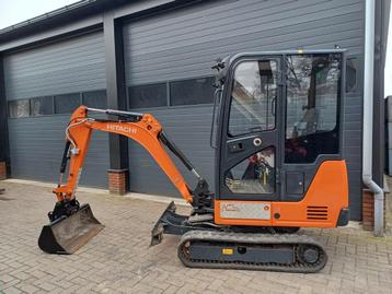 Hitachi ZX19 2022 minikraan minigraver huren verhuur loader  beschikbaar voor biedingen