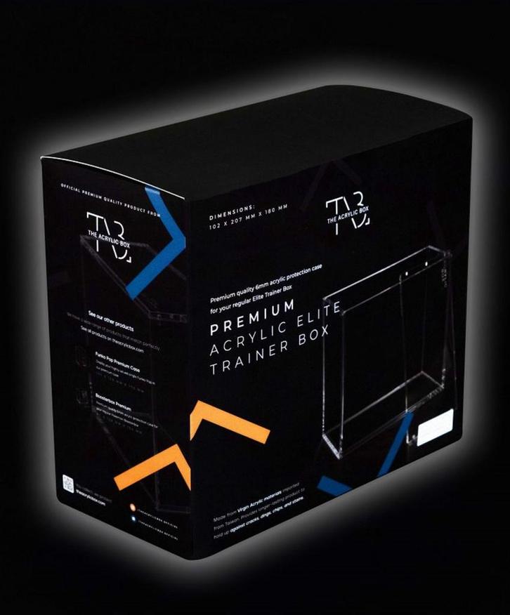 The Acrylic Box ETB Pokemon power armor. Beste op de markt!, Hobby en Vrije tijd, Verzamelkaartspellen | Pokémon, Nieuw, Boosterbox