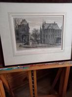 Litho Kasteel te ZUIJLEN, Antiek en Kunst, Ophalen of Verzenden