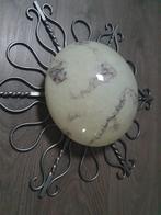 VINTAGE GEMARMERDE  LAMP, Ophalen