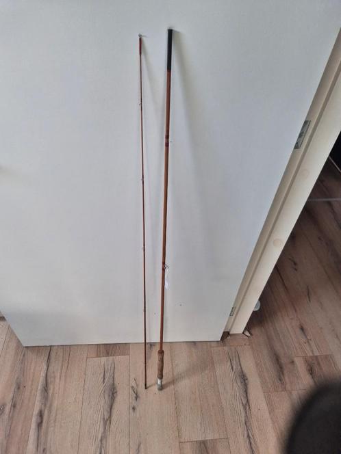 Arjon Vliegvishengel Tannas #139 8,5 feet Splitcane (300), Watersport en Boten, Hengelsport | Vliegvissen, Zo goed als nieuw, Werphengel