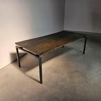 Vintage salontafel leisteen, natuursteen, Antiek en Kunst, Ophalen