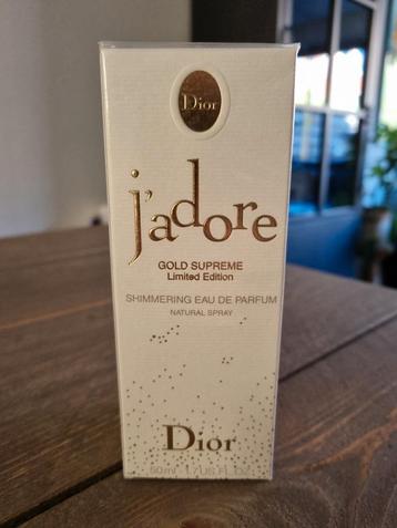 Dior J'adore Gold Supreme Limited Edition 50ml EdP beschikbaar voor biedingen