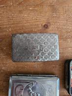 Vintage tabaks blikje, Ophalen of Verzenden, Gebruikt, Sigarenbandjes
