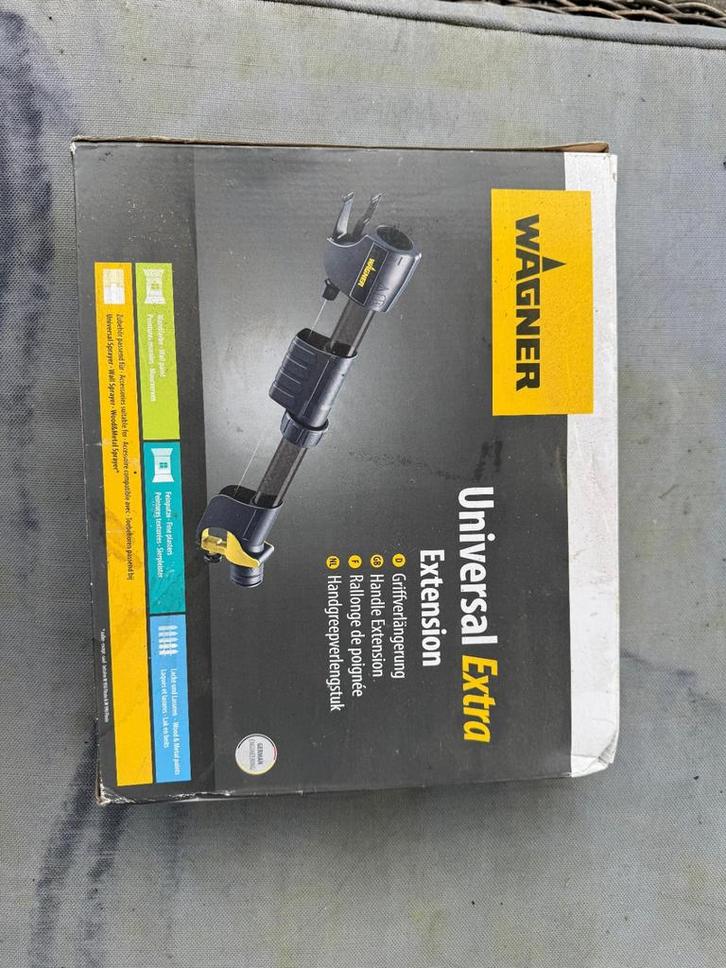 Wagner Universal Extra Verlengstuk, Doe-het-zelf en Verbouw, Schildersmaterialen, Nieuw, Verfspuit of Verfpomp, Ophalen of Verzenden