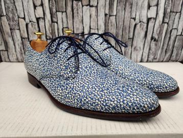 Floris van Bommel blauwe herenschoenen - Maat 42,5 (8 1/2) beschikbaar voor biedingen
