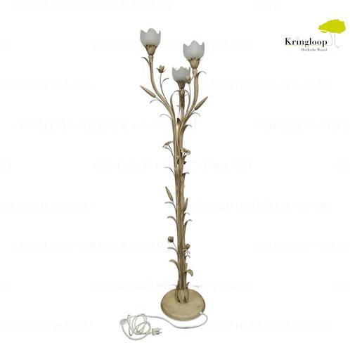 Vintage LS Italy Decoratieve Vloerlamp 1970, Huis en Inrichting, Lampen | Vloerlampen, Zo goed als nieuw, 150 tot 200 cm, Glas