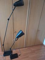 2 metalen vloerlampen - verstelbaar in hoogte, Ophalen, Zo goed als nieuw