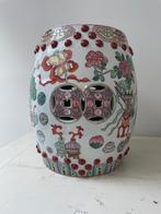 Famille Rose tuinkruk met polychroom decor, Ophalen of Verzenden