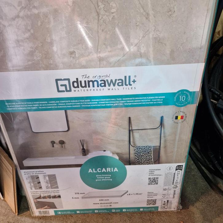 Dumawall Alcariawandpanelen - 3.90 m2 - Nieuw!, Doe-het-zelf en Verbouw, Tegels, Nieuw, Wandtegels, Overige materialen, 60 cm of meer
