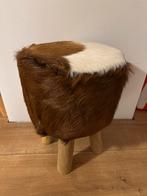 Krukje met koeienhuid, Gebruikt, Bruin, Ophalen of Verzenden, Eén