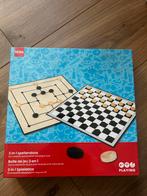 2 in 1 spellendoos Nieuw 6 jaar en ouder, Hobby en Vrije tijd, Gezelschapsspellen | Bordspellen, Drie of vier spelers, Ophalen of Verzenden