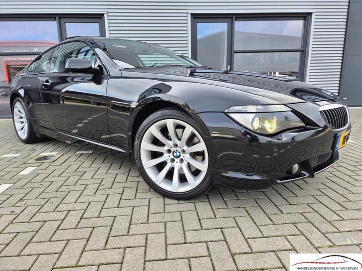 BMW 6-serie 650i High Executive 2E EIGENAAR NAP, Auto's, BMW, Bedrijf, Te koop, 6-Serie, ABS, Airbags, Airconditioning, Alarm