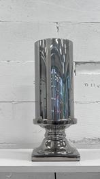 Chroom-look tafellamp Eric Kuster stijl nieuwe Led & dimmer, Ophalen, Gebruikt, Glas, X