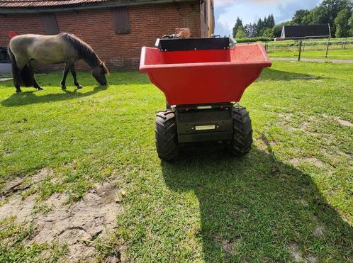 PRO-22 D500E Accu Mini Dumper / Kruiwagen, Tuin en Terras, Kruiwagens, Zo goed als nieuw, Elektrisch, Ophalen of Verzenden