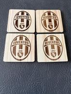 Juventus onderzetters, Tt, Ophalen of Verzenden, Ad, Glas of Kopje