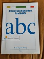 Basisvaardigheden taal hbo., Boeken, Studieboeken en Cursussen, Nieuw, Ophalen of Verzenden