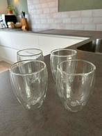 Bodum dubbelwandige theeglazen, Glas of Glazen, Ophalen of Verzenden, Overige stijlen, Glas