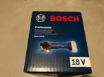 Nieuw in doos Bosch professioneel haakse slijper 800W 18Volt, Ophalen of Verzenden, Nieuw, 600 watt of meer, Overige typen