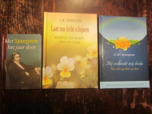 CH Spurgeon Laat uw licht/jaar door/zorgt/schenkt mij hulp, Boeken, Godsdienst en Theologie, Zo goed als nieuw, Christendom | Protestants