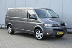 Volkswagen Transporter 2.0 TDI L2H1 2x Schuifdeur Navi Leer, Auto's, Bestelauto's, Euro 5, Gebruikt, Zwart, 4 cilinders