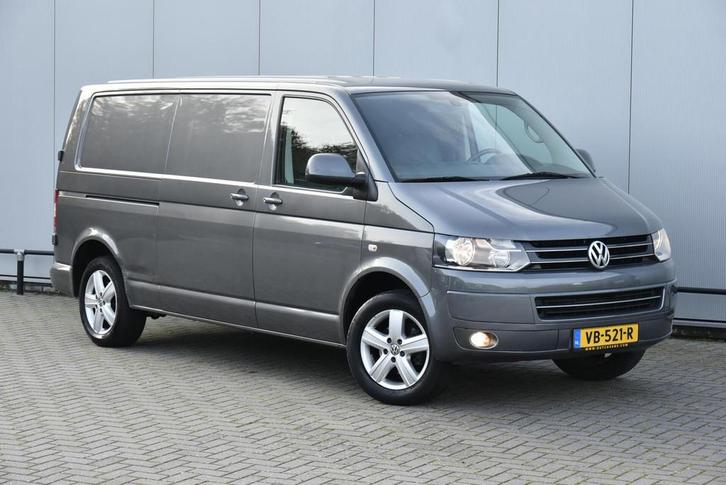 Volkswagen Transporter 2.0 TDI L2H1 2x Schuifdeur Navi Leer, Auto's, Bestelauto's, Bedrijf, Te koop, ABS, Achteruitrijcamera, Airbags