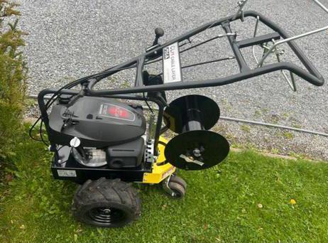 Kabellegger met Honda motor, Tuin en Terras, Hand-tuingereedschap, Gebruikt, Ophalen