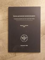 Human Periodontal Mechanoreceptors - Skjalg E. Johnsen, Gelezen, Skjalg E. Johnsen, Ophalen of Verzenden, WO