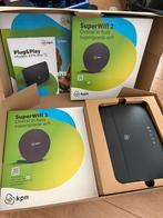 Kpn modem en 2x Superwifi, Computers en Software, Ophalen of Verzenden, Nieuw