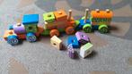 houten speelgoed trein, Gebruikt, Ophalen of Verzenden, Rij- of Hobbelspeelgoed