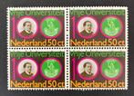 NvpH 1209 blok 4 zegels postfris, Postzegels en Munten, Postzegels | Nederland, Na 1940, Ophalen of Verzenden, Postfris