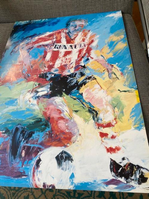 Frank Gude Sheffield United Print Ingelijst Groot Modern Sch, Antiek en Kunst, Kunst | Schilderijen | Modern, Ophalen of Verzenden