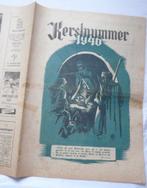 Oude kerstkrant (ca. 27x38 cm.) uit 1946, Ophalen of Verzenden, 1940 tot 1960, Nederland, Krant