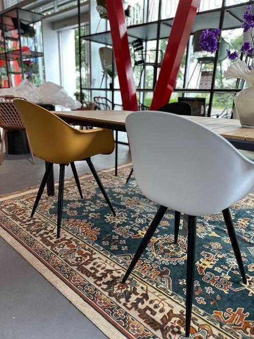 4x kuipstoel Luca - Luca stoel Label51 - 4x kunststof stoel, Huis en Inrichting, Stoelen, Nieuw, Vijf, Zes of meer stoelen, Kunststof