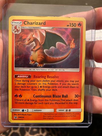 Pokemon kaart Charizard SM226 Promo 