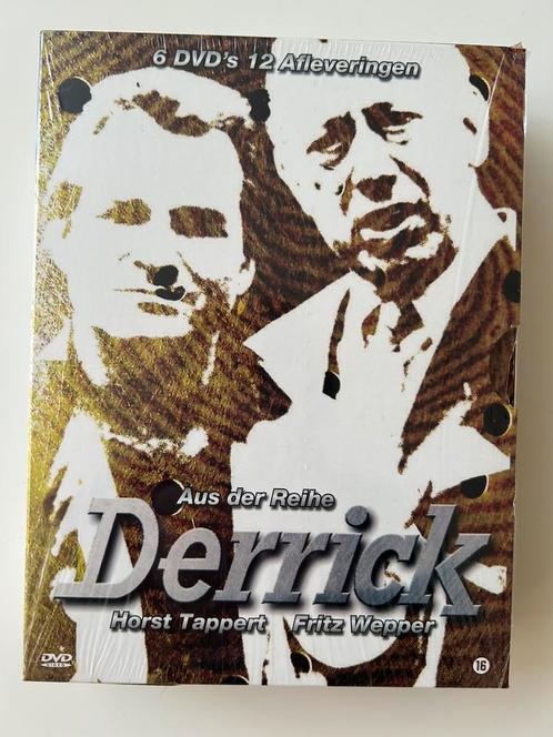 —Aus der Reihe DERRICK—6-delige dvd’s boxset-12 afleveringen, Cd's en Dvd's, Dvd's | Tv en Series, Zo goed als nieuw, Thriller