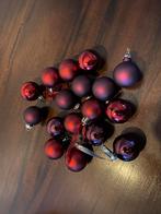 Rode kerstballetjes, Ophalen of Verzenden, Zo goed als nieuw