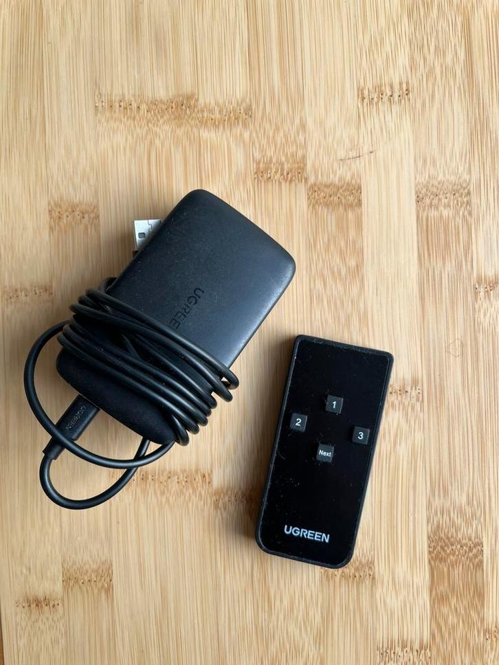 UGREEN HDMI Switched, Audio, Tv en Foto, Afstandsbedieningen, Gebruikt, Origineel, Dvd, Ophalen