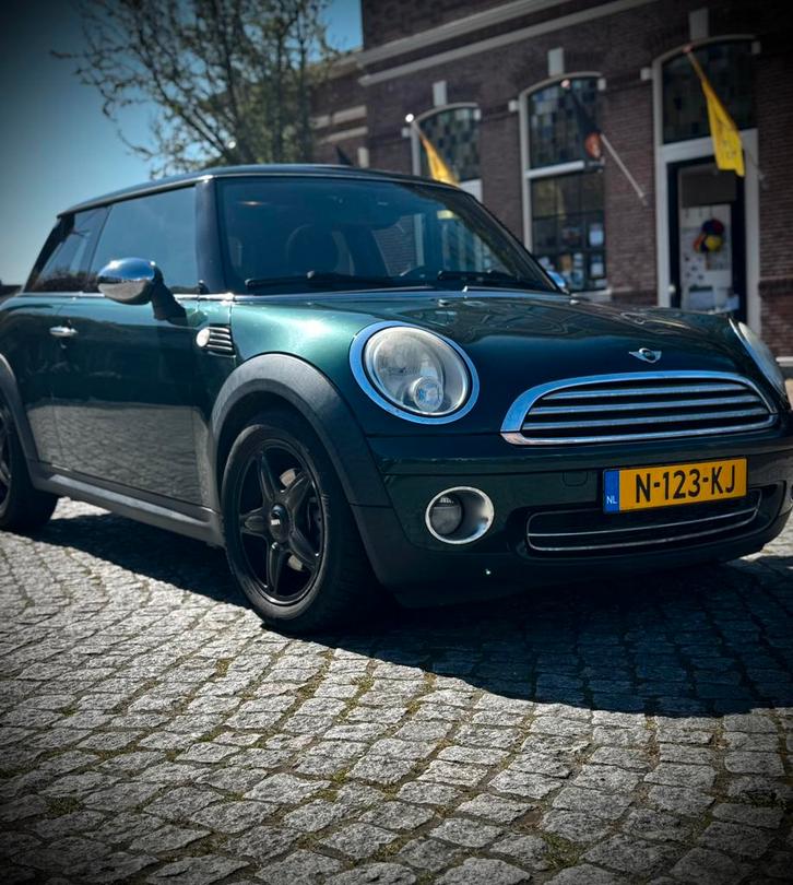 Mini 1.6 Cooper 2007 Groen, Auto's, Mini, Particulier, Benzine, B, Hatchback, Handgeschakeld, Geïmporteerd, Groen, Voorwielaandrijving